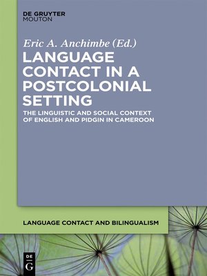 cover image of Language Contact in a Postcolonial Setting